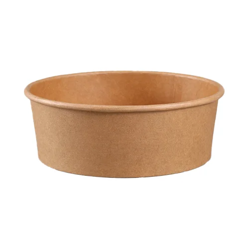 Salad Bowl 1500ml · Round Kraft Salad Bowls (lids) · product image